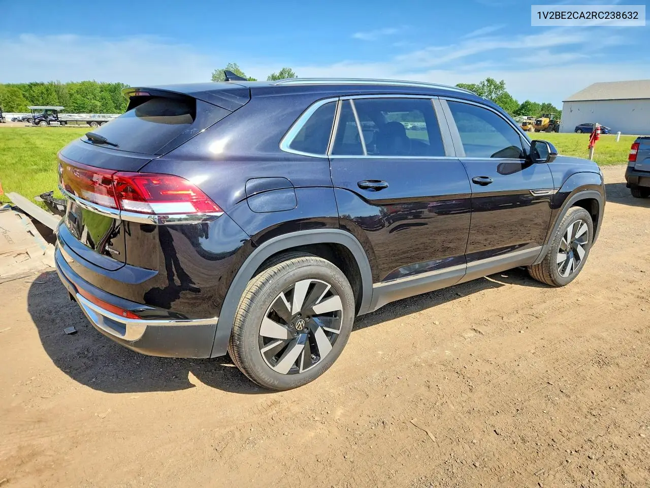 2024 Volkswagen Atlas Cross Sport Sel VIN: 1V2BE2CA2RC238632 Lot: 56058686