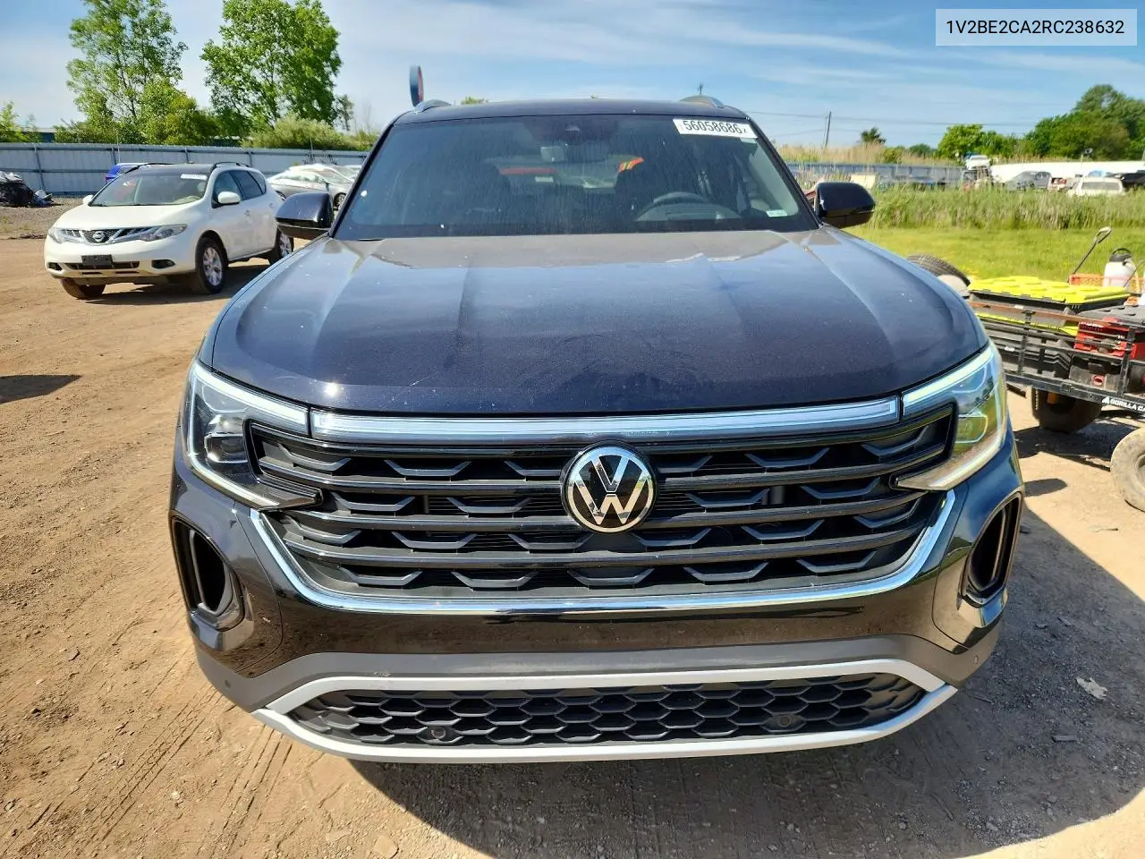2024 Volkswagen Atlas Cross Sport Sel VIN: 1V2BE2CA2RC238632 Lot: 56058686