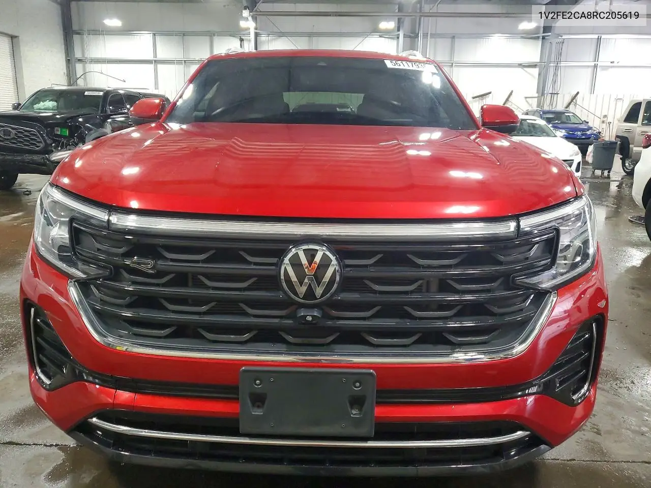 2024 Volkswagen Atlas Cross Sport Sel Premium R-Line VIN: 1V2FE2CA8RC205619 Lot: 56117936