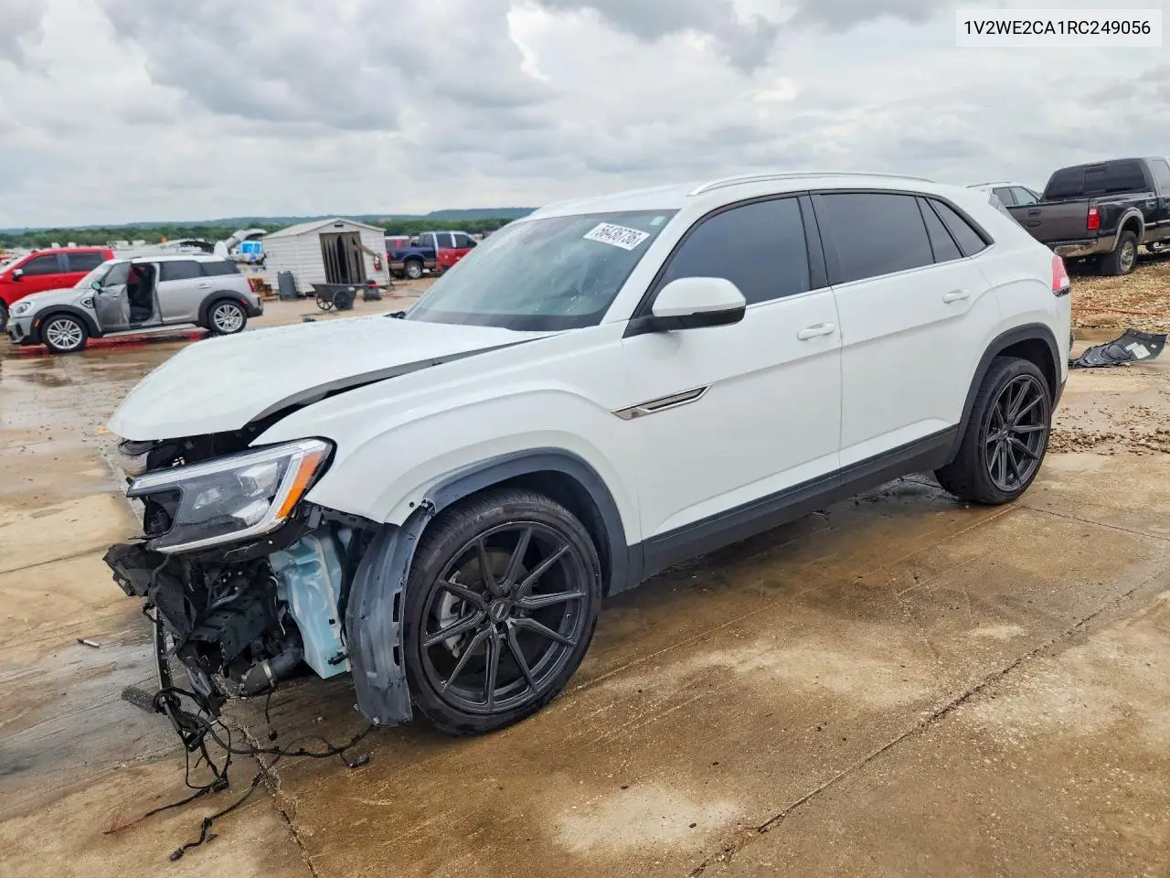 2024 Volkswagen Atlas Cross Sport Se VIN: 1V2WE2CA1RC249056 Lot: 56436736
