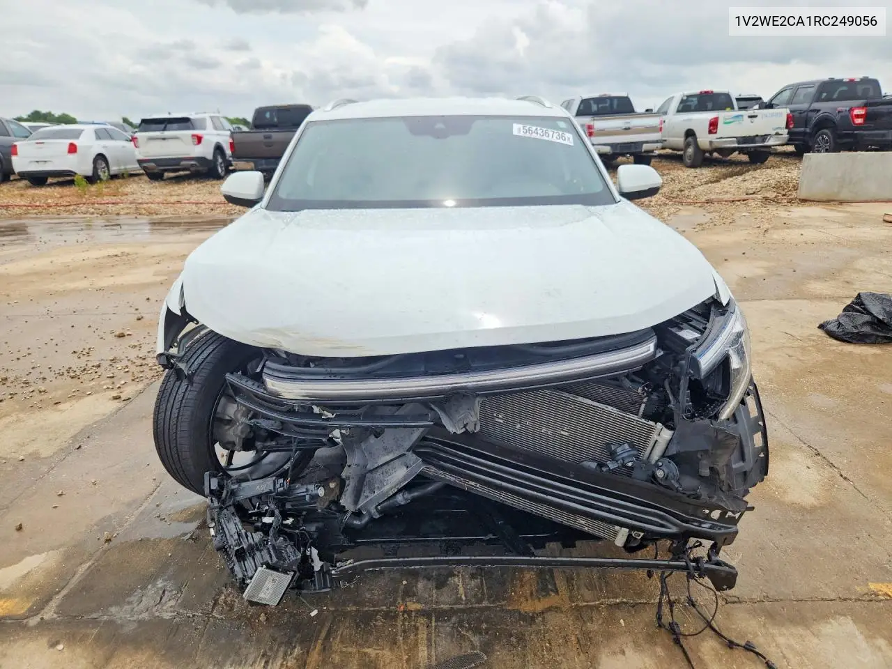2024 Volkswagen Atlas Cross Sport Se VIN: 1V2WE2CA1RC249056 Lot: 56436736
