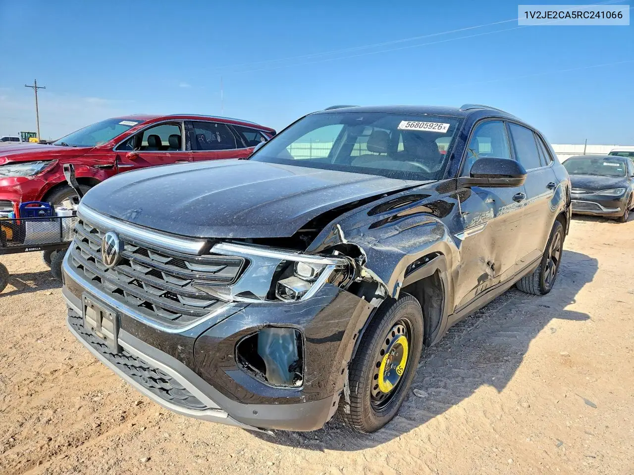 2024 Volkswagen Atlas Cross Sport Se VIN: 1V2JE2CA5RC241066 Lot: 56805926