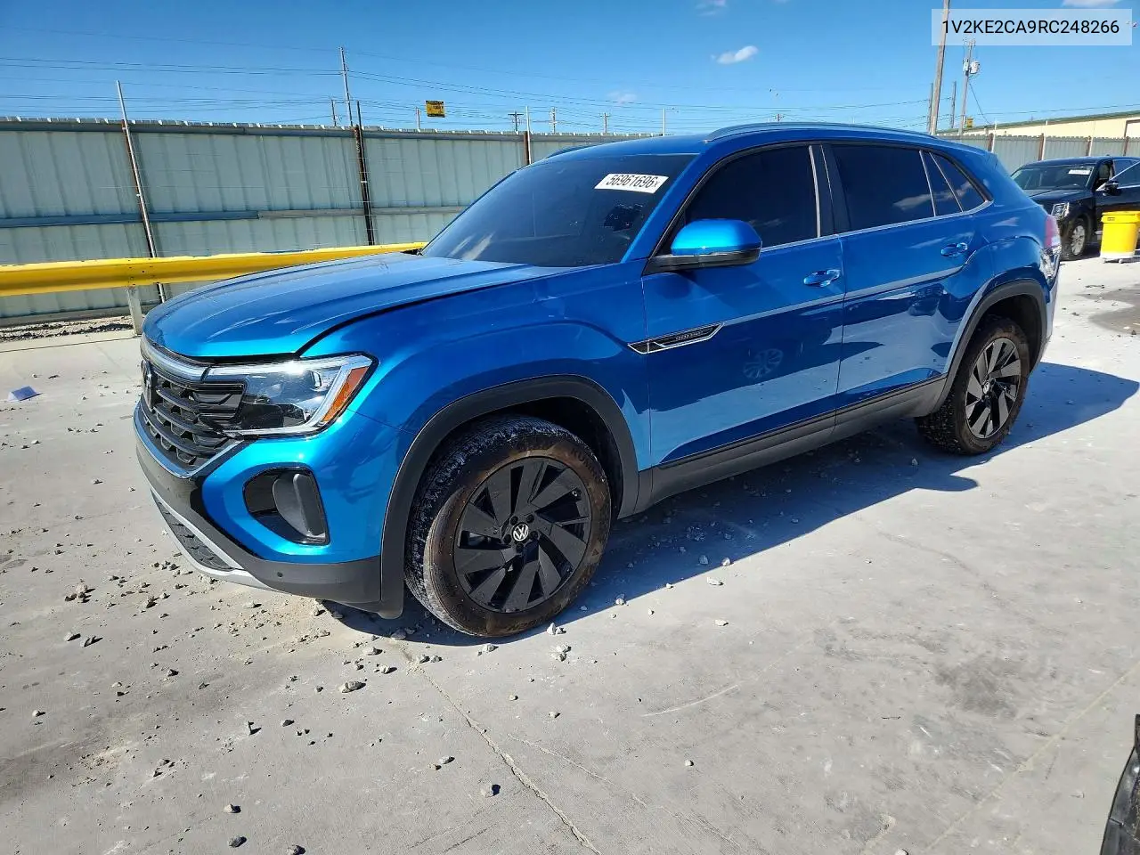 2024 Volkswagen Atlas Cross Sport Se VIN: 1V2KE2CA9RC248266 Lot: 56961696