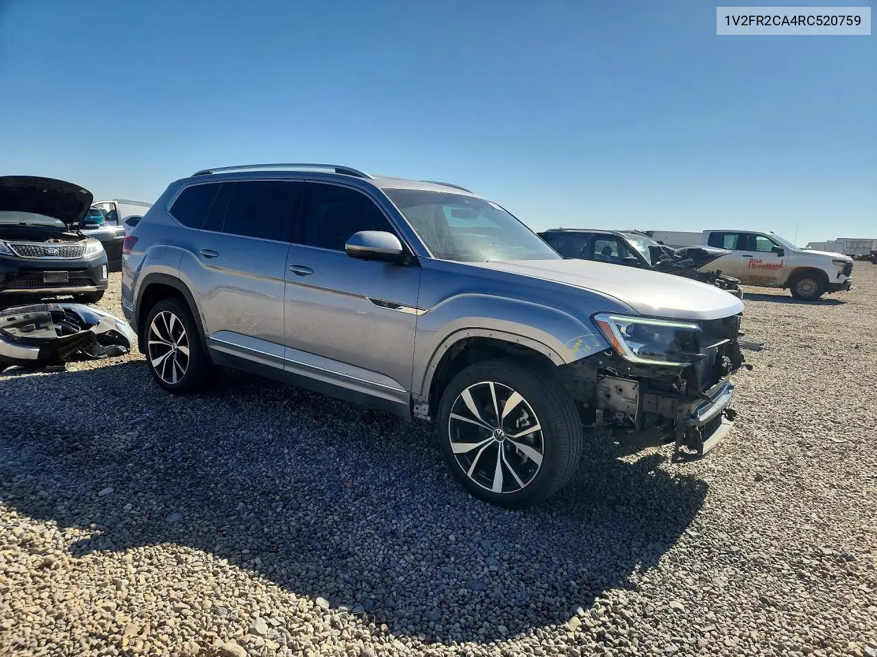 2024 Volkswagen Atlas Sel Premium R-Line VIN: 1V2FR2CA4RC520759 Lot: 57326966