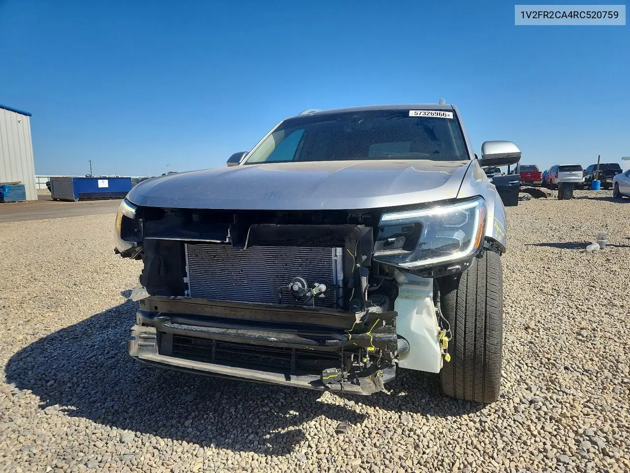 2024 Volkswagen Atlas Sel Premium R-Line VIN: 1V2FR2CA4RC520759 Lot: 57326966