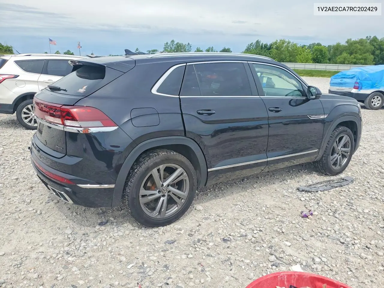 2024 Volkswagen Atlas Cross Sport Sel R-Line VIN: 1V2AE2CA7RC202429 Lot: 57417756