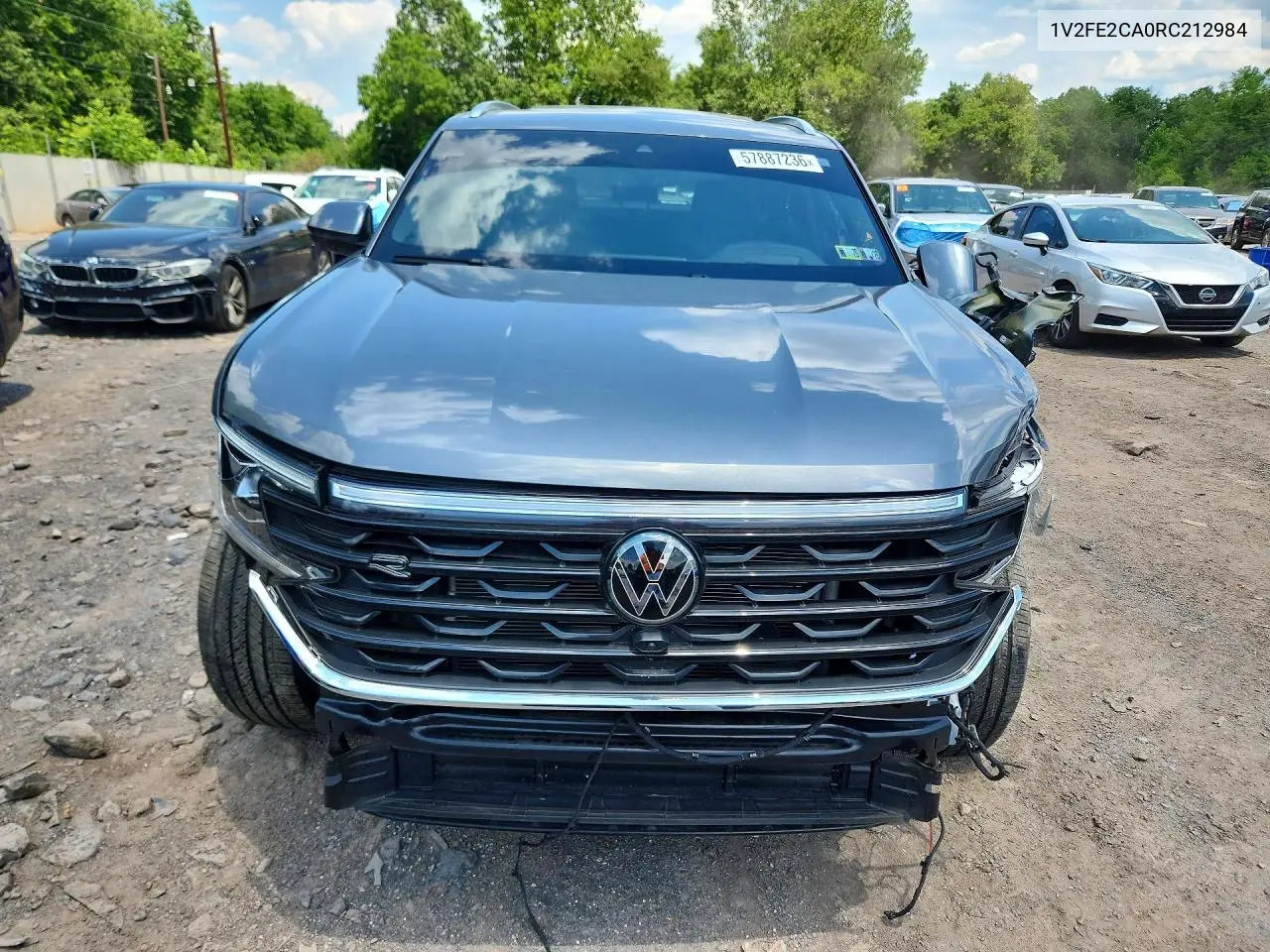 2024 Volkswagen Atlas Cross Sport Sel Premium R-Line VIN: 1V2FE2CA0RC212984 Lot: 57887236