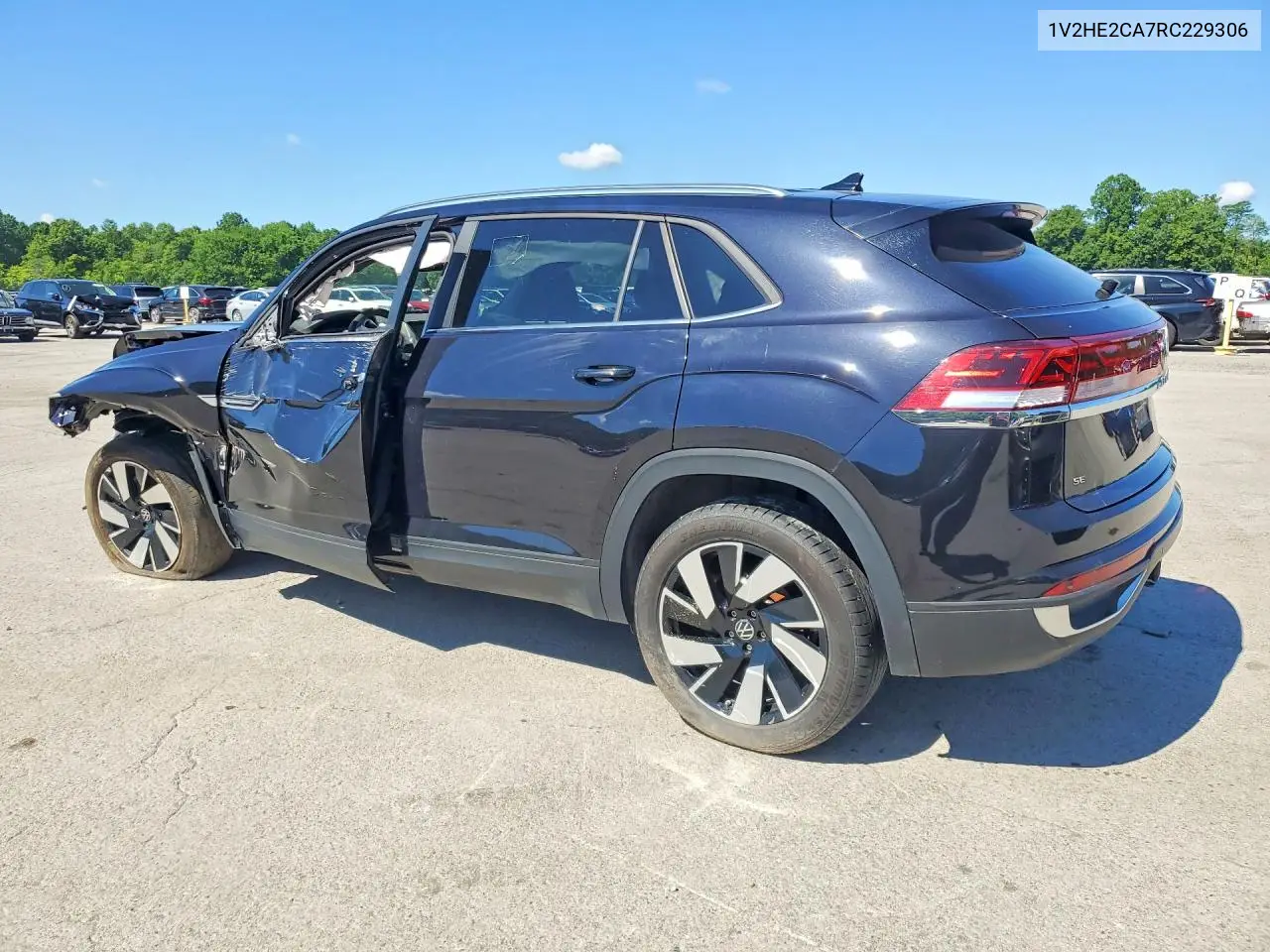 2024 Volkswagen Atlas Cross Sport Se VIN: 1V2HE2CA7RC229306 Lot: 58188876