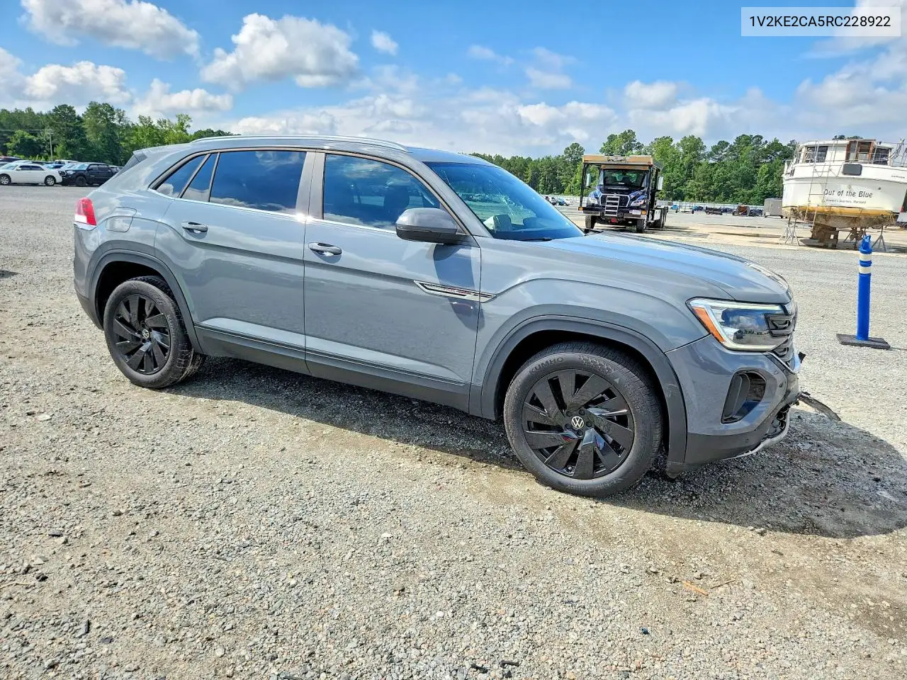 2024 Volkswagen Atlas Cross Sport Se VIN: 1V2KE2CA5RC228922 Lot: 58458436