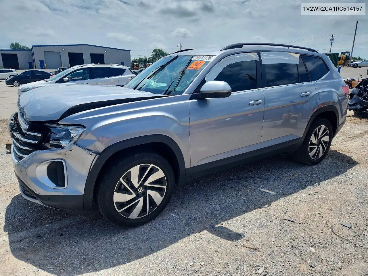 2024 Volkswagen Atlas Se VIN: 1V2WR2CA1RC514157 Lot: 58915106
