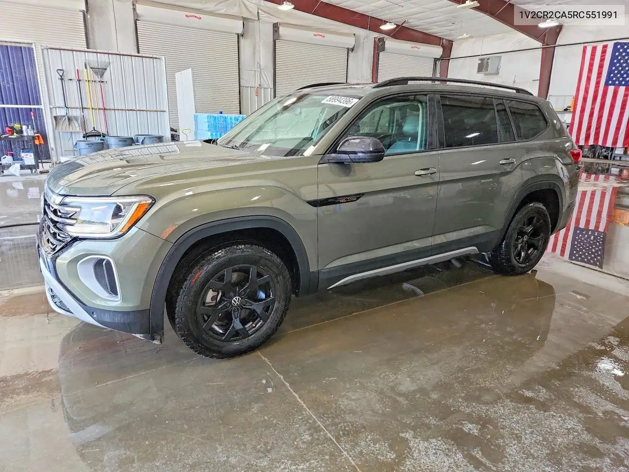 2024 Volkswagen Atlas Peak Edition Se VIN: 1V2CR2CA5RC551991 Lot: 58994396