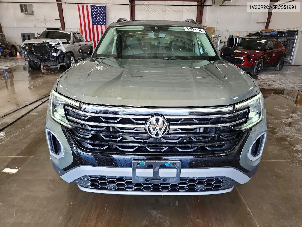 2024 Volkswagen Atlas Peak Edition Se VIN: 1V2CR2CA5RC551991 Lot: 58994396