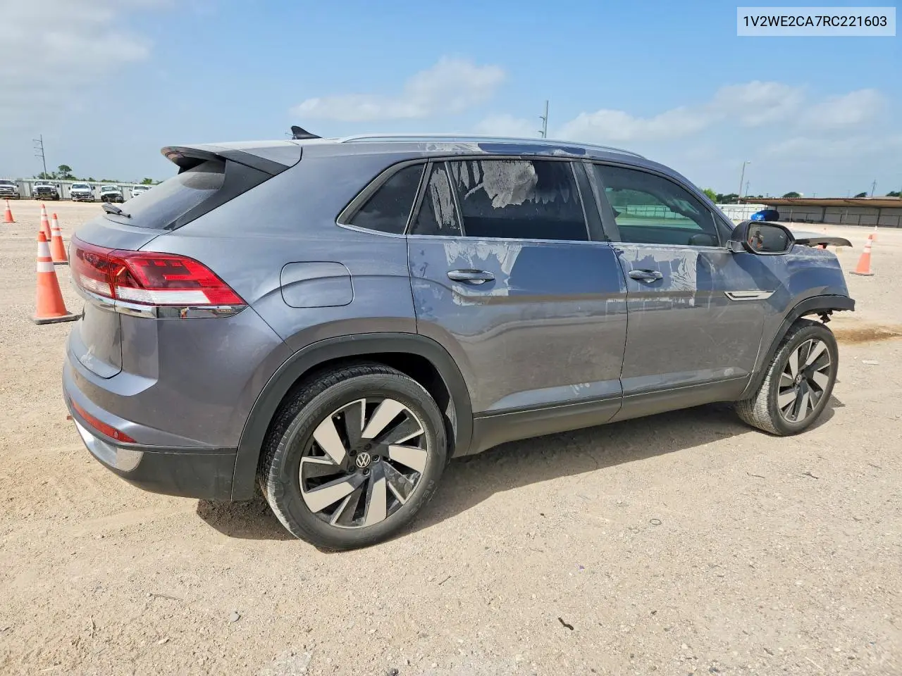 2024 Volkswagen Atlas Cross Sport Se VIN: 1V2WE2CA7RC221603 Lot: 59159536