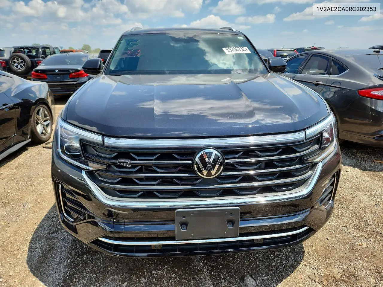 2024 Volkswagen Atlas Cross Sport Sel R-Line VIN: 1V2AE2CA0RC202353 Lot: 59336736
