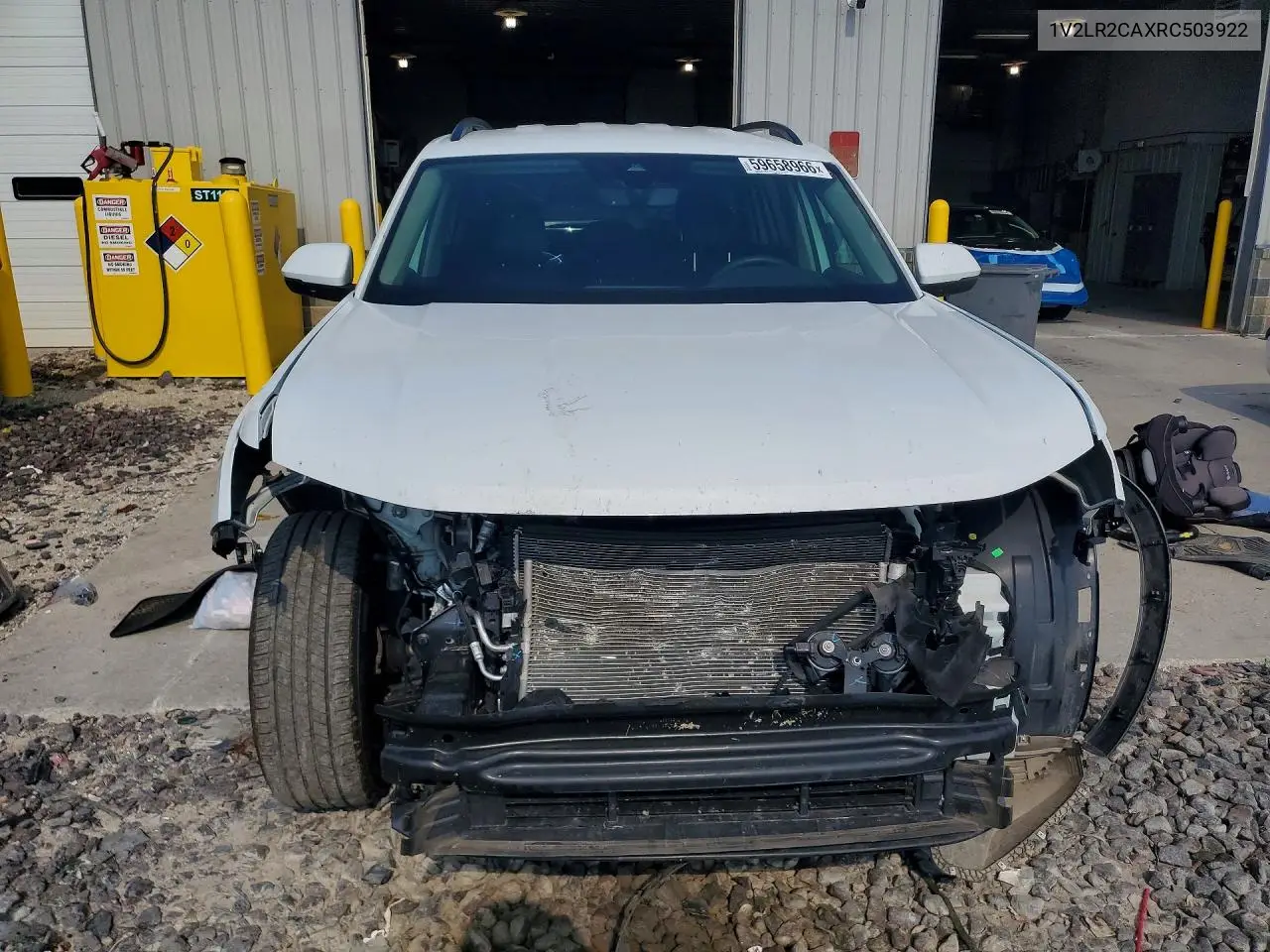 2024 Volkswagen Atlas Launch Model VIN: 1V2LR2CAXRC503922 Lot: 59658966