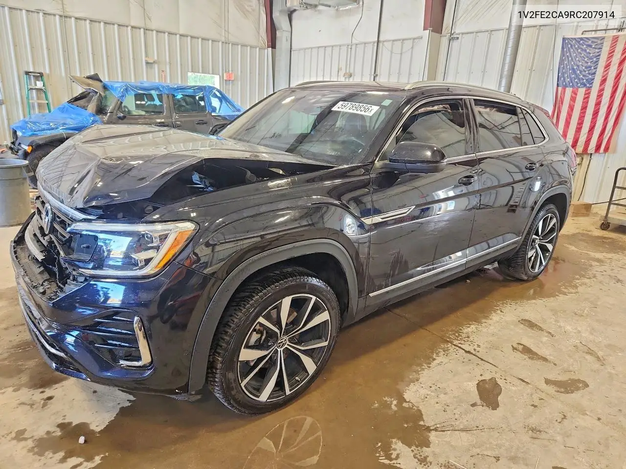 2024 Volkswagen Atlas Cross Sport Sel Premium R-Line VIN: 1V2FE2CA9RC207914 Lot: 59789856