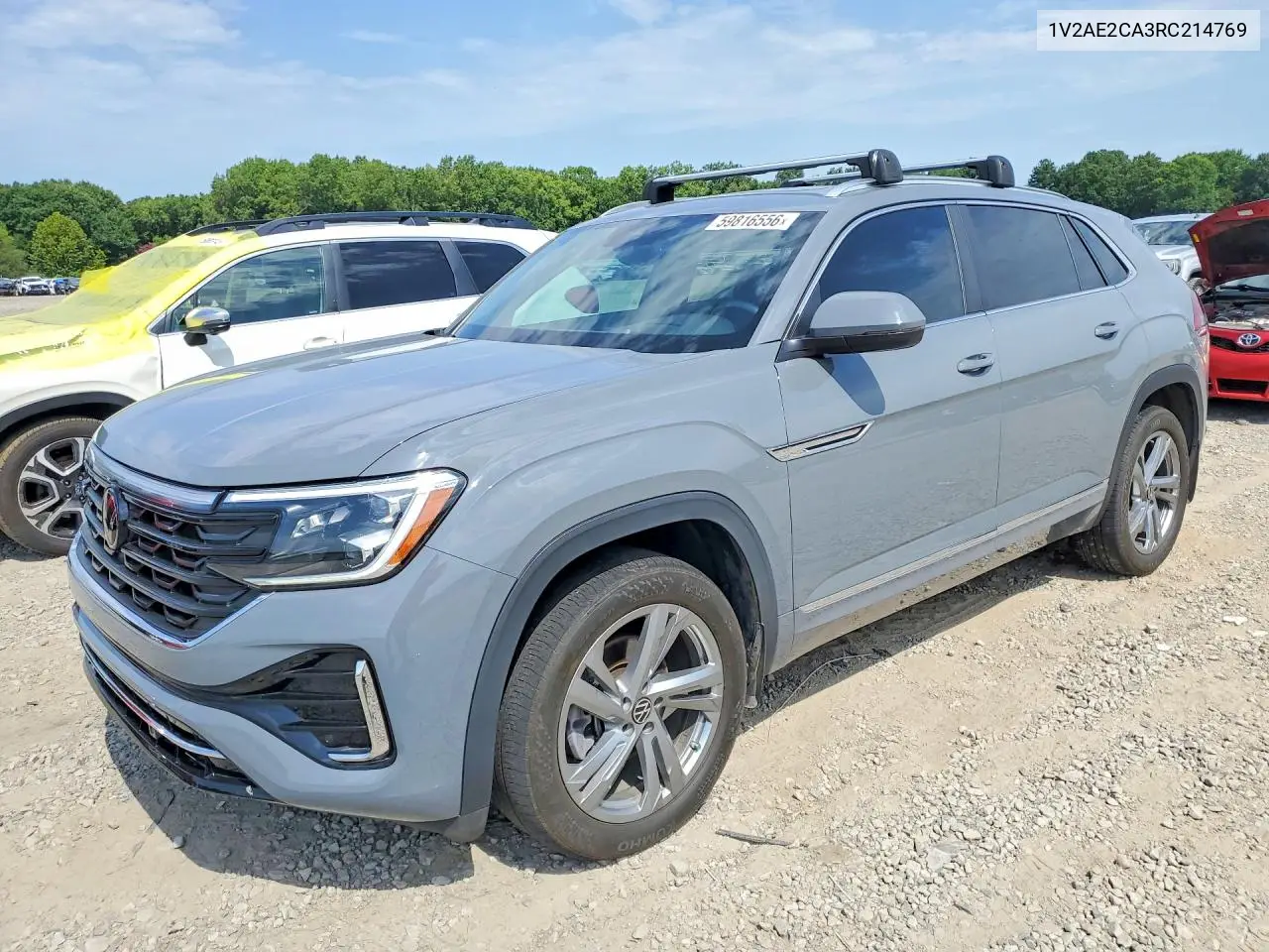 2024 Volkswagen Atlas Cross Sport Sel R-Line VIN: 1V2AE2CA3RC214769 Lot: 59816556