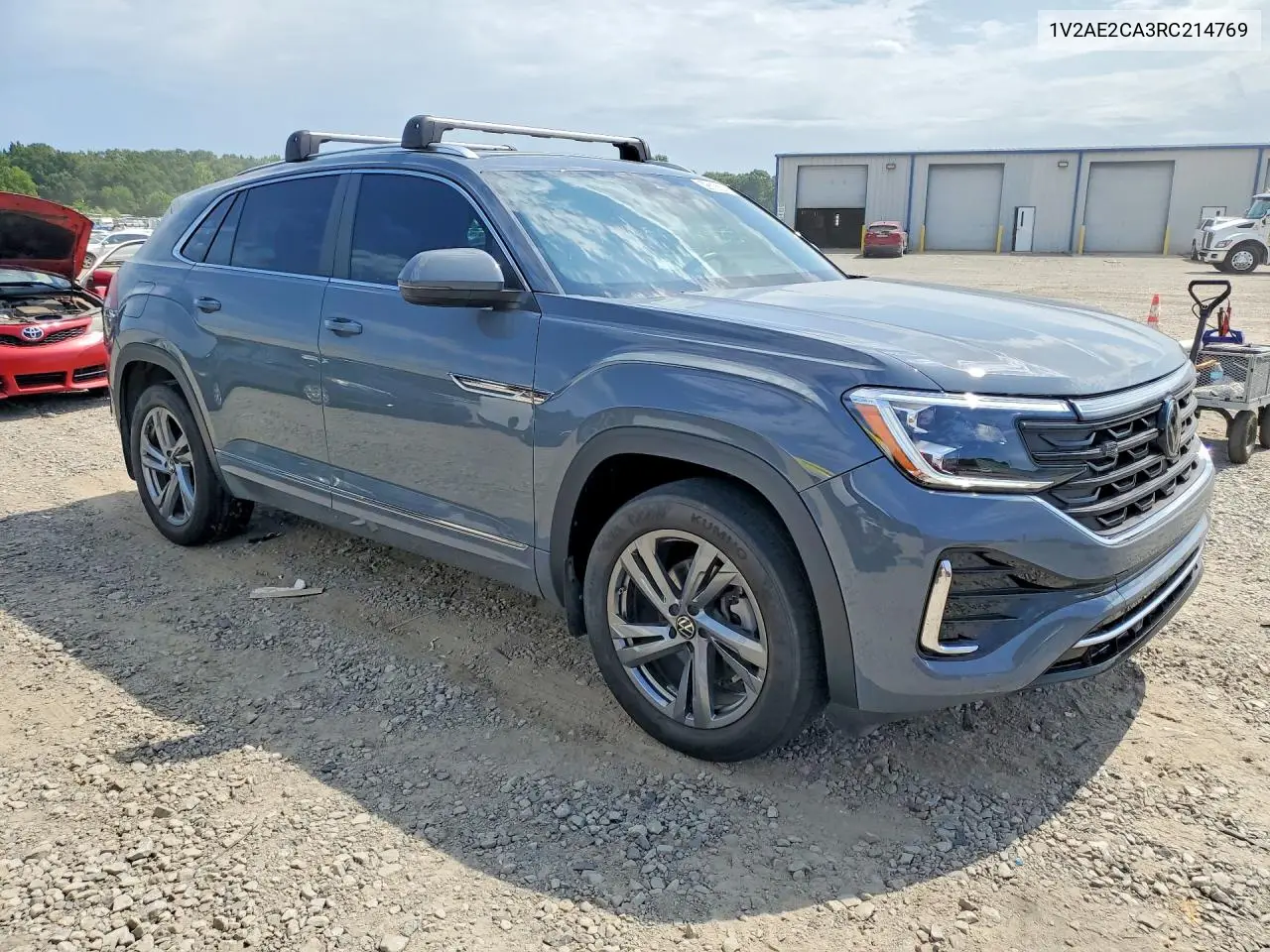 2024 Volkswagen Atlas Cross Sport Sel R-Line VIN: 1V2AE2CA3RC214769 Lot: 59816556
