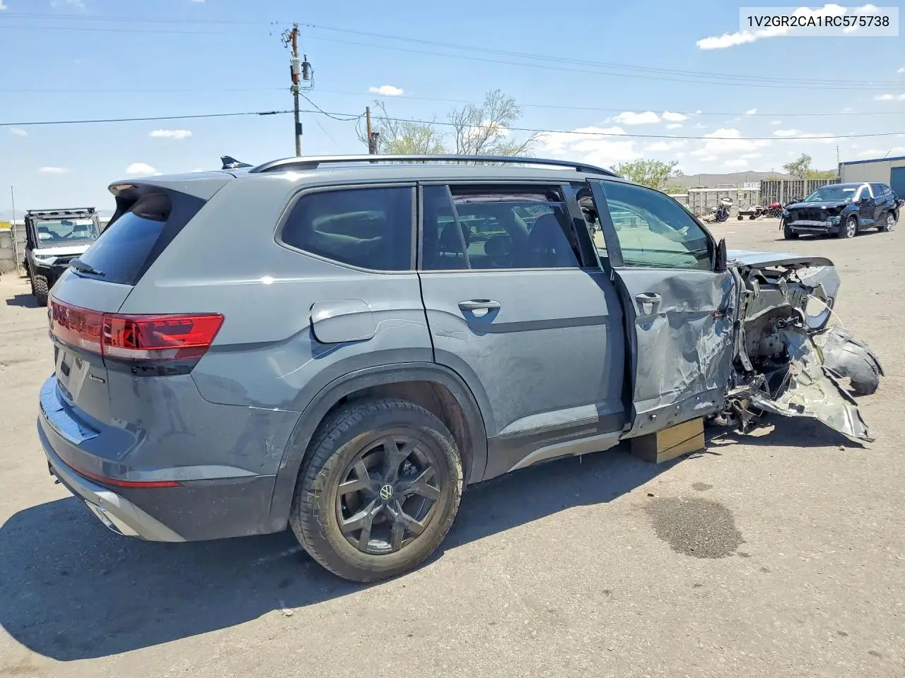 2024 Volkswagen Atlas Peak Edition Sel VIN: 1V2GR2CA1RC575738 Lot: 59990146