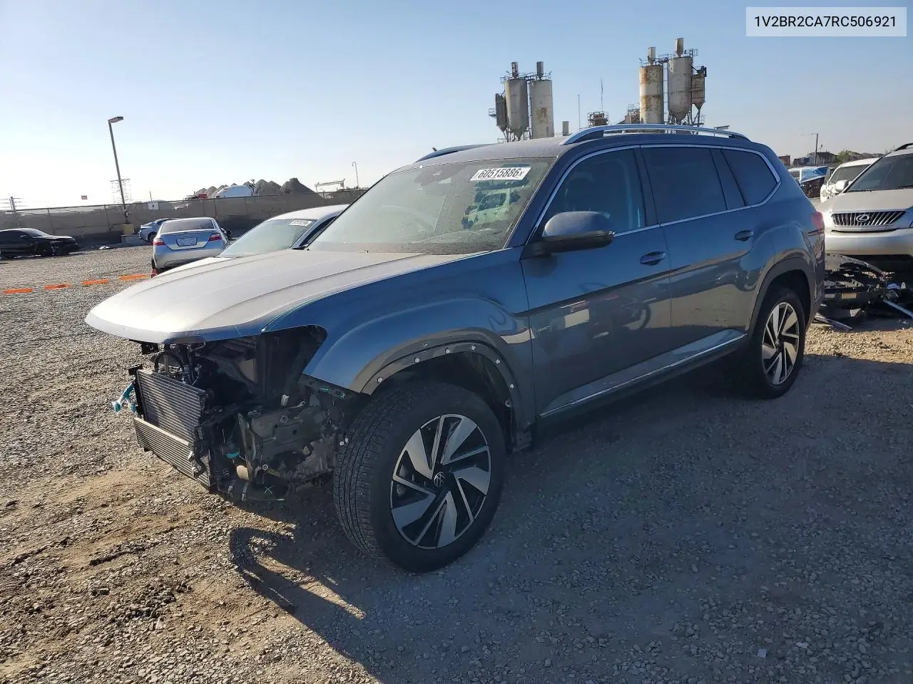 2024 Volkswagen Atlas Sel VIN: 1V2BR2CA7RC506921 Lot: 60515886
