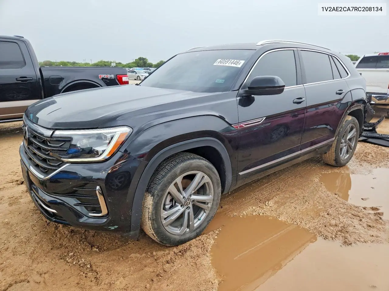 2024 Volkswagen Atlas Cross Sport Sel R-Line VIN: 1V2AE2CA7RC208134 Lot: 60591446