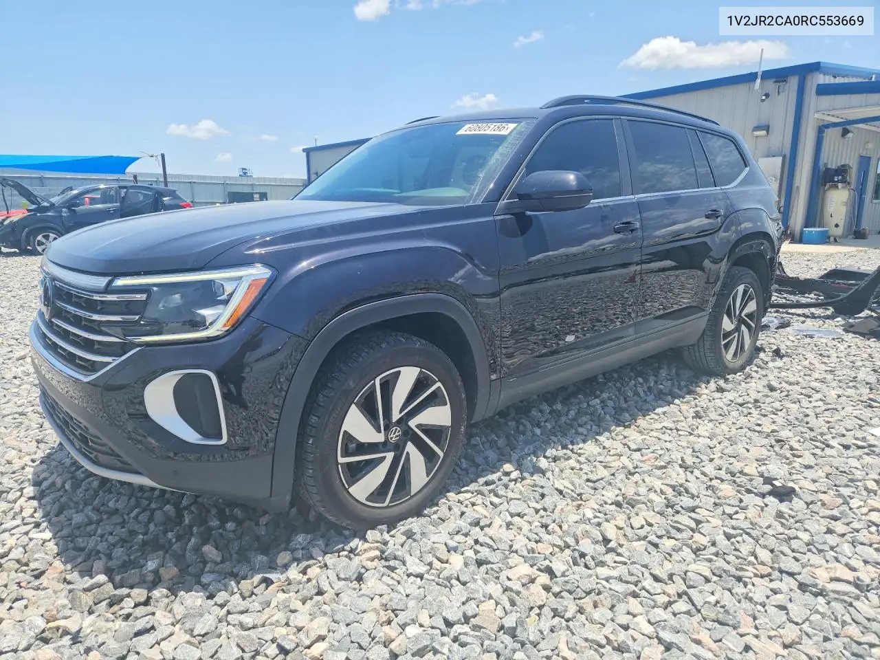 2024 Volkswagen Atlas Se VIN: 1V2JR2CA0RC553669 Lot: 60805186