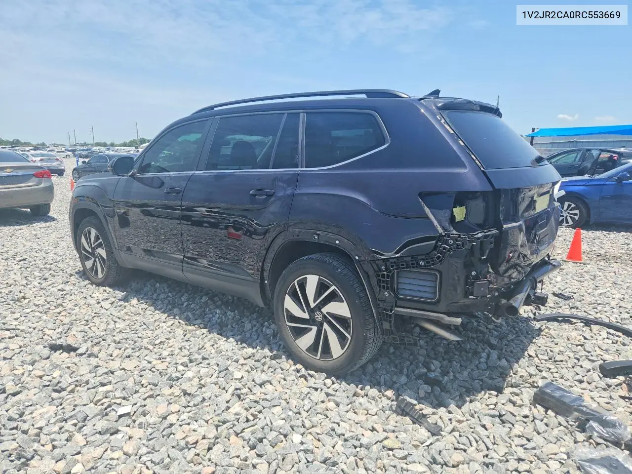 2024 Volkswagen Atlas Se VIN: 1V2JR2CA0RC553669 Lot: 60805186