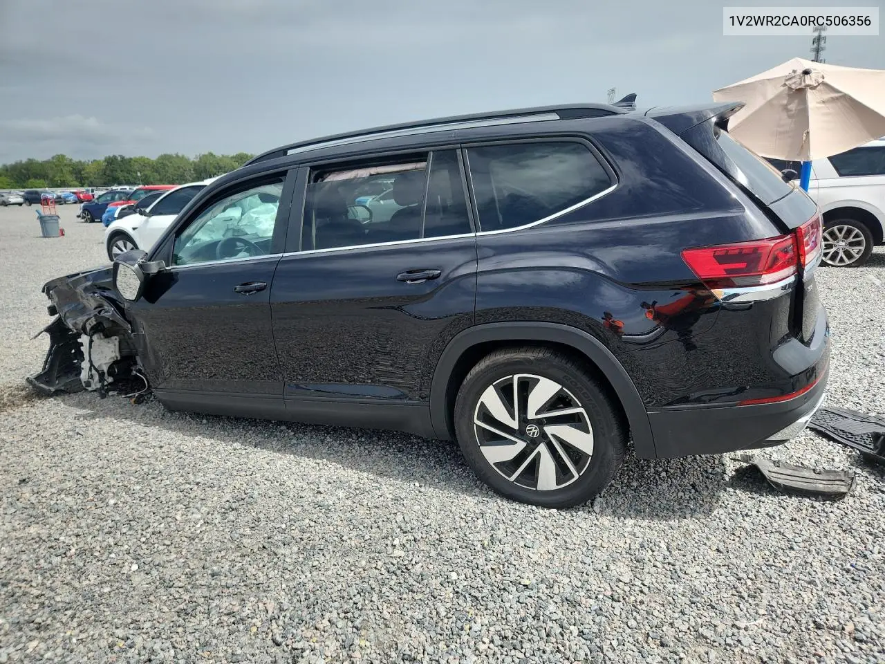 2024 Volkswagen Atlas Se VIN: 1V2WR2CA0RC506356 Lot: 60988736