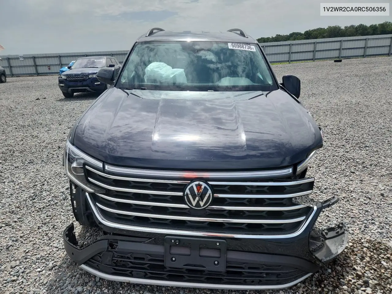 2024 Volkswagen Atlas Se VIN: 1V2WR2CA0RC506356 Lot: 60988736