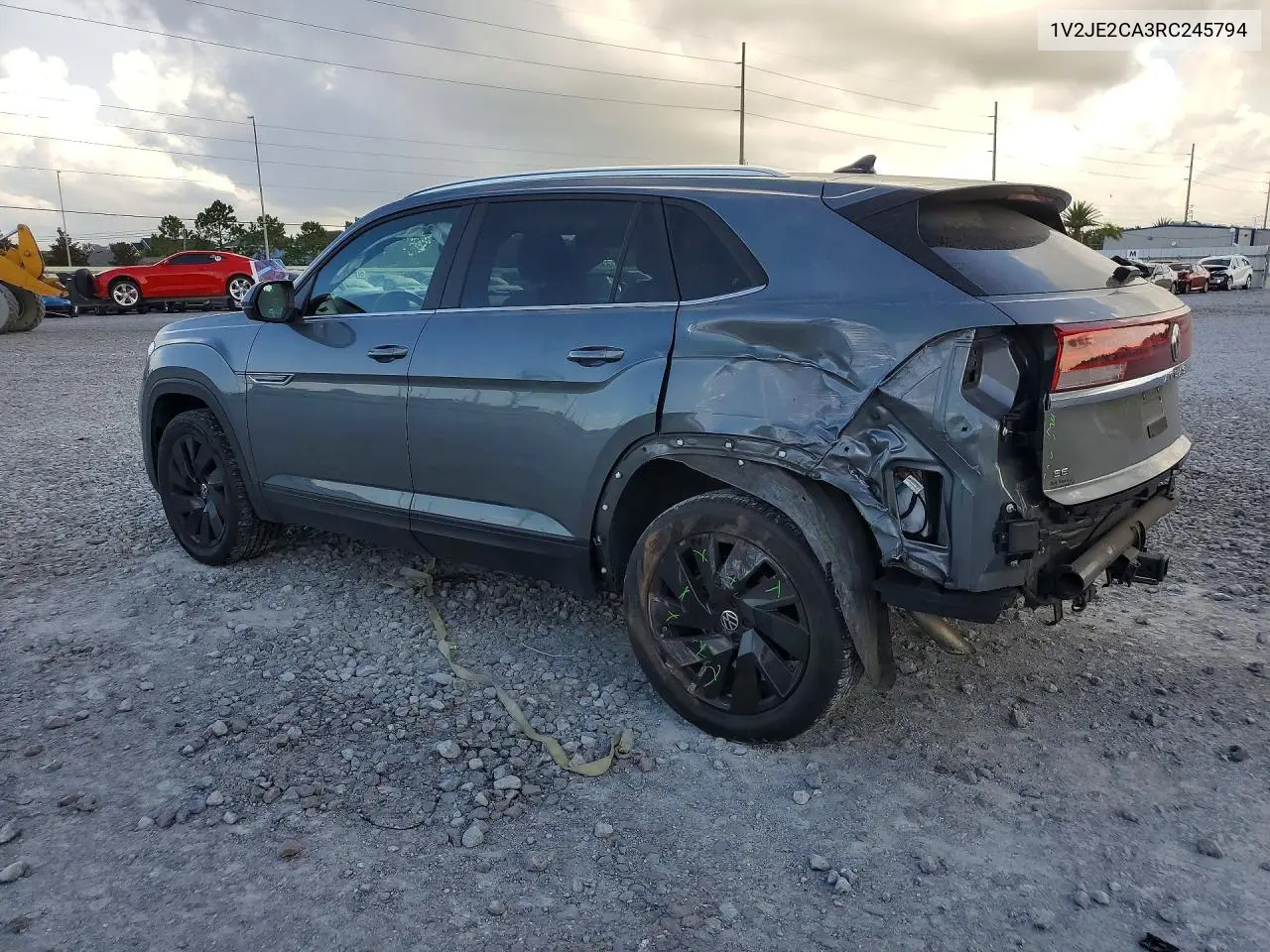 2024 Volkswagen Atlas Cross Sport Se VIN: 1V2JE2CA3RC245794 Lot: 61082556