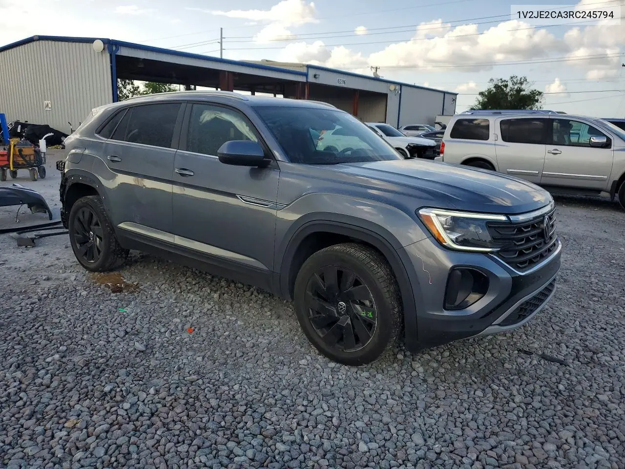 2024 Volkswagen Atlas Cross Sport Se VIN: 1V2JE2CA3RC245794 Lot: 61082556