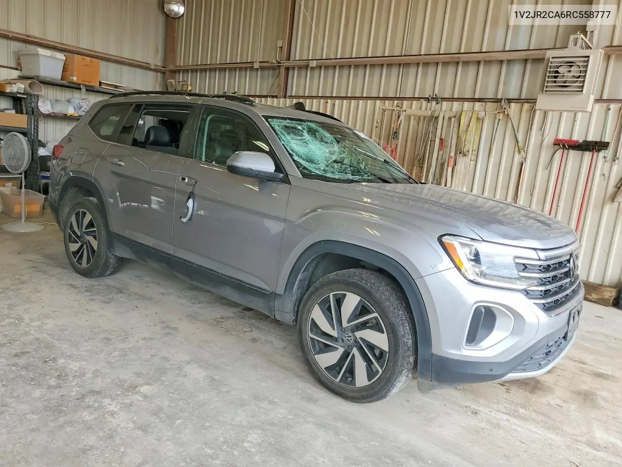 2024 Volkswagen Atlas Se VIN: 1V2JR2CA6RC558777 Lot: 61123276