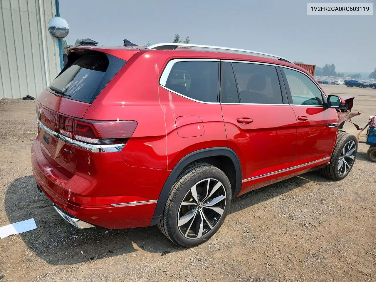 2024 Volkswagen Atlas Sel Premium R-Line VIN: 1V2FR2CA0RC603119 Lot: 61132926