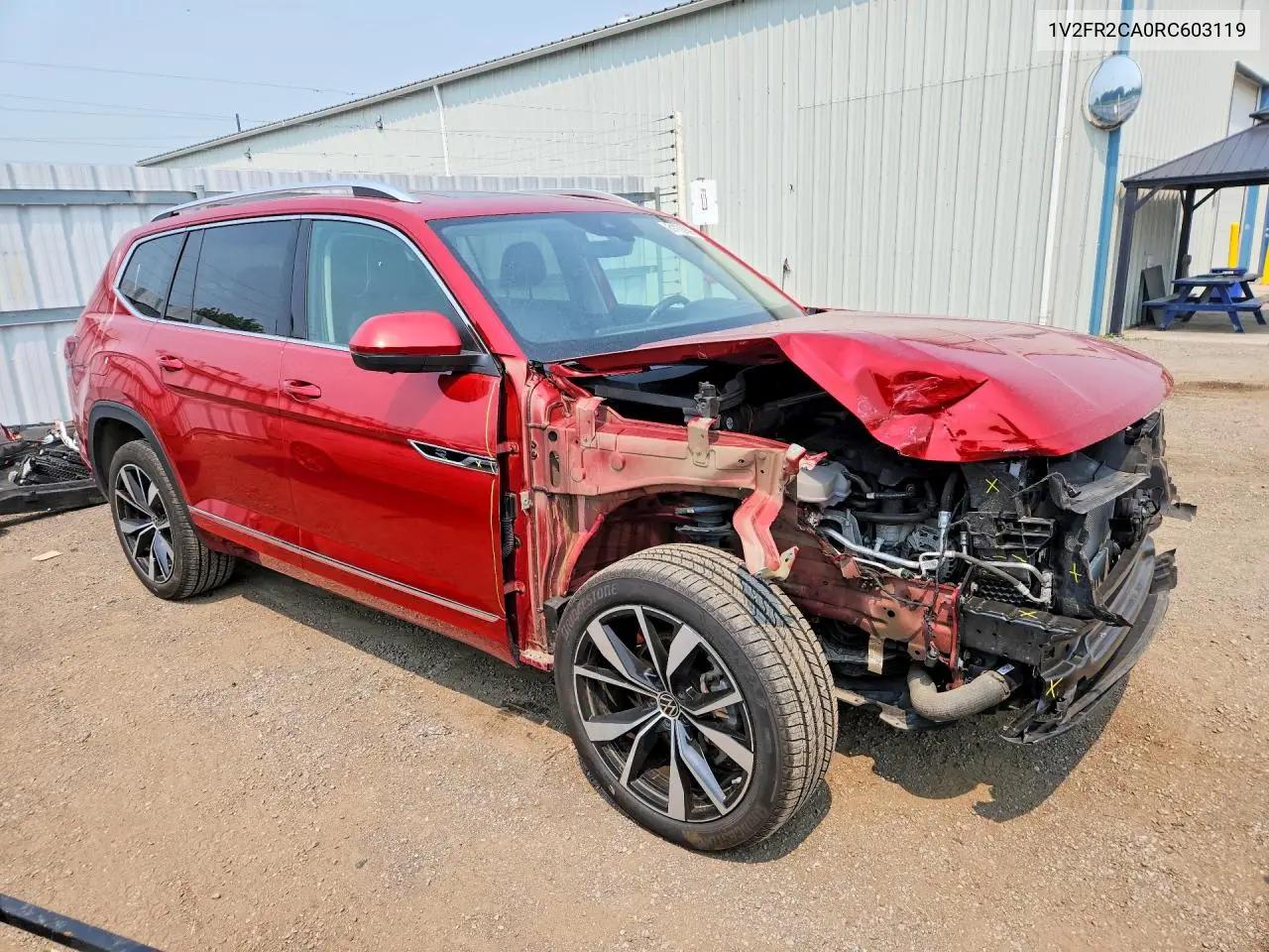 2024 Volkswagen Atlas Sel Premium R-Line VIN: 1V2FR2CA0RC603119 Lot: 61132926