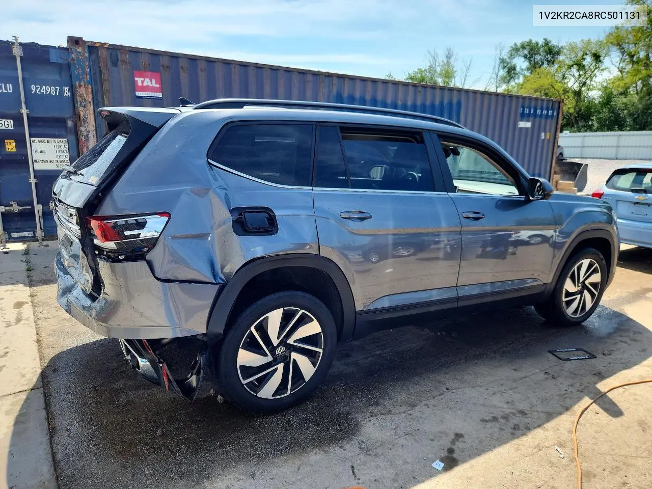 2024 Volkswagen Atlas Se VIN: 1V2KR2CA8RC501131 Lot: 61156096