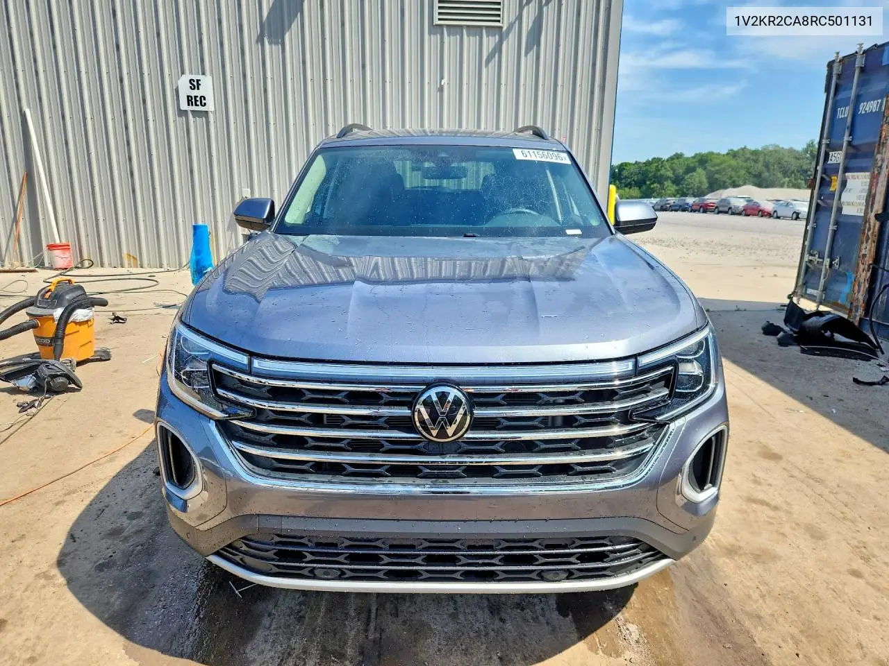 2024 Volkswagen Atlas Se VIN: 1V2KR2CA8RC501131 Lot: 61156096