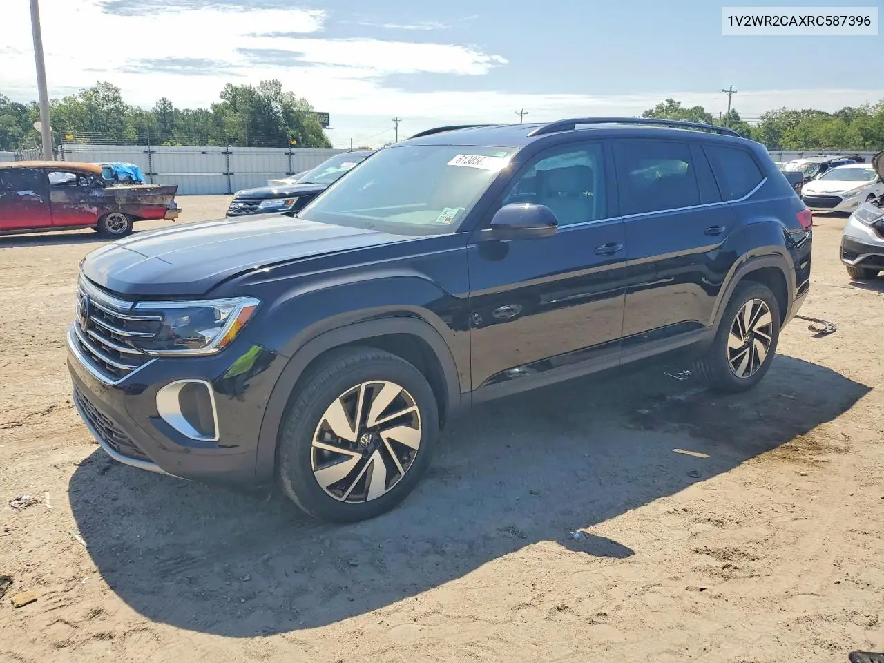 2024 Volkswagen Atlas Se VIN: 1V2WR2CAXRC587396 Lot: 61305006