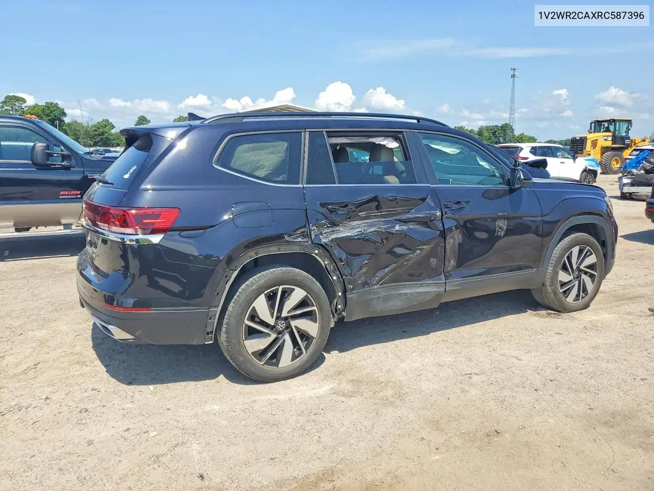 2024 Volkswagen Atlas Se VIN: 1V2WR2CAXRC587396 Lot: 61305006