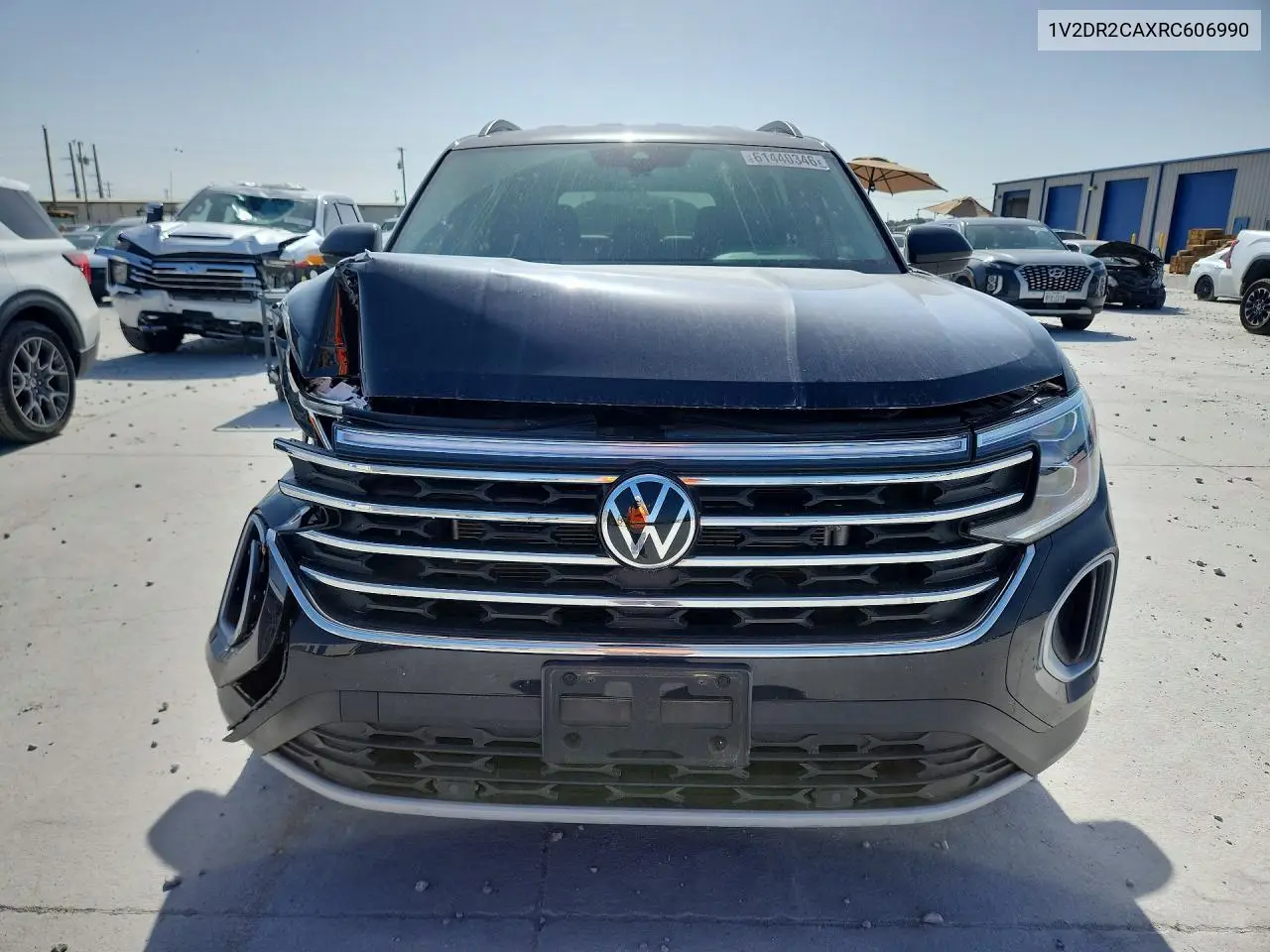 2024 Volkswagen Atlas Se VIN: 1V2DR2CAXRC606990 Lot: 61440346