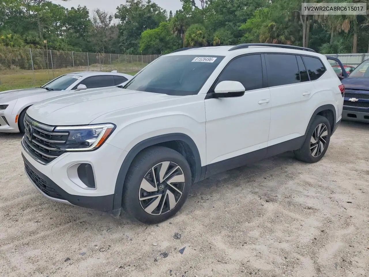 2024 Volkswagen Atlas Se VIN: 1V2WR2CA8RC615017 Lot: 61528496