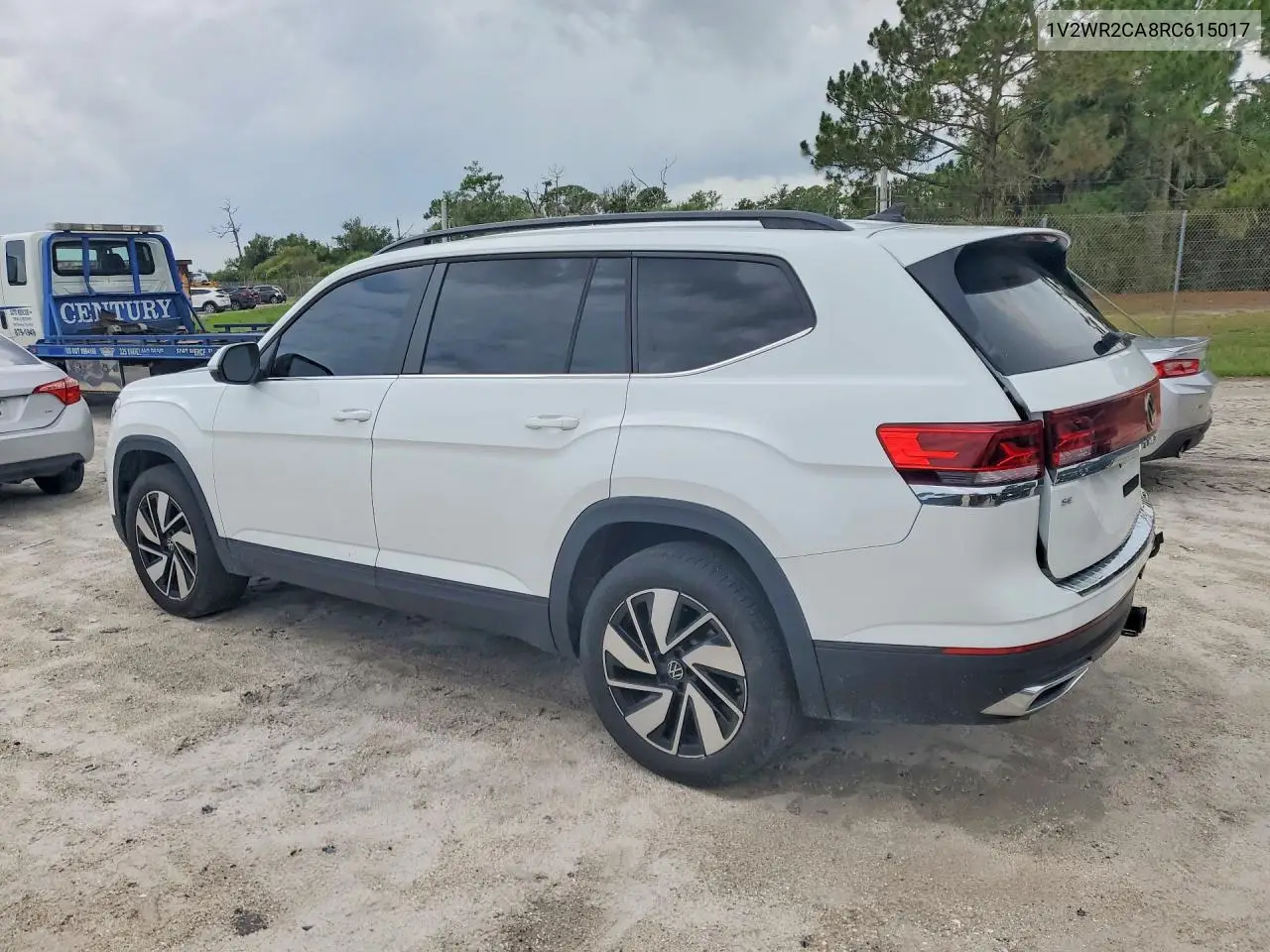 2024 Volkswagen Atlas Se VIN: 1V2WR2CA8RC615017 Lot: 61528496