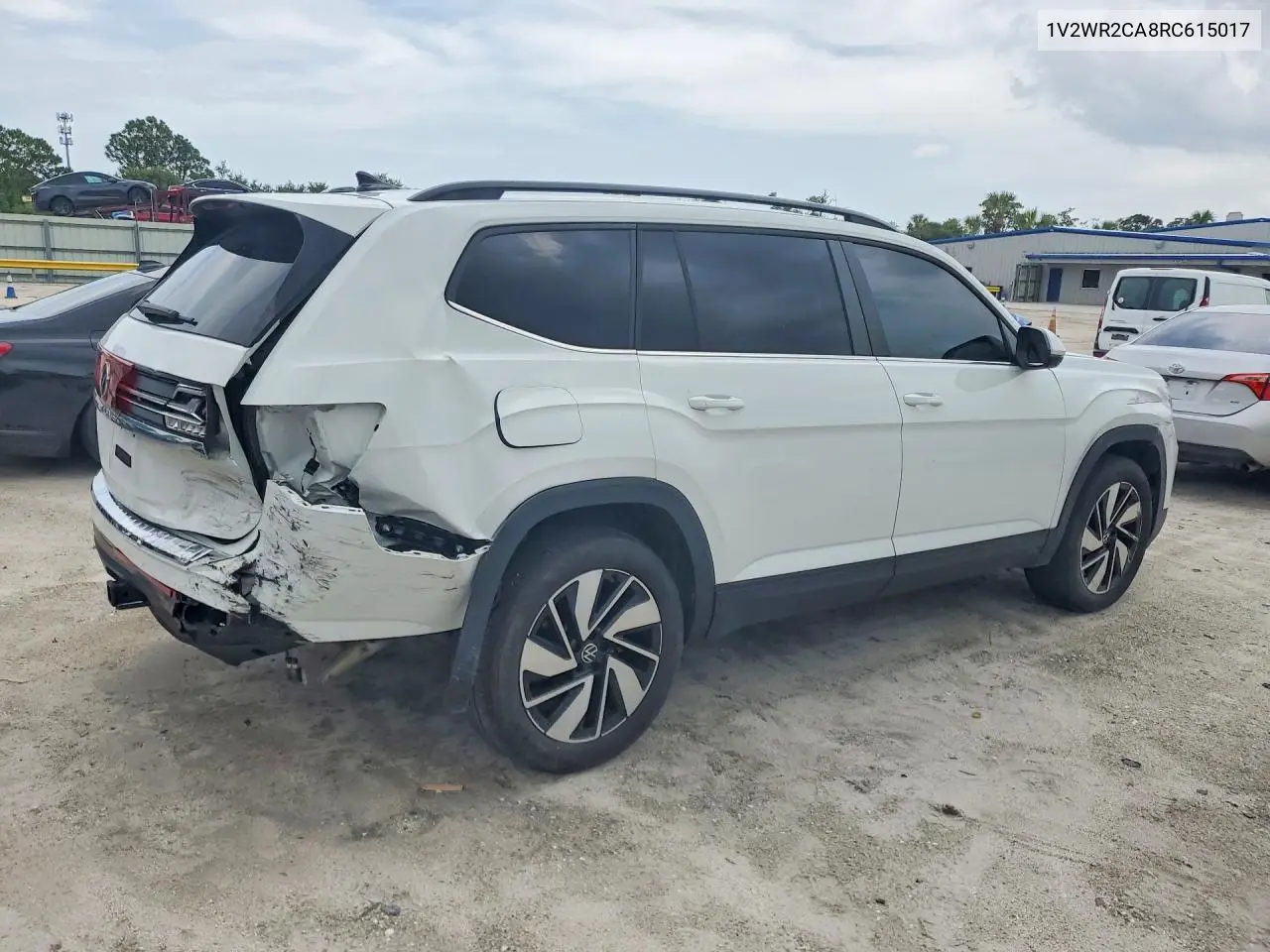 2024 Volkswagen Atlas Se VIN: 1V2WR2CA8RC615017 Lot: 61528496