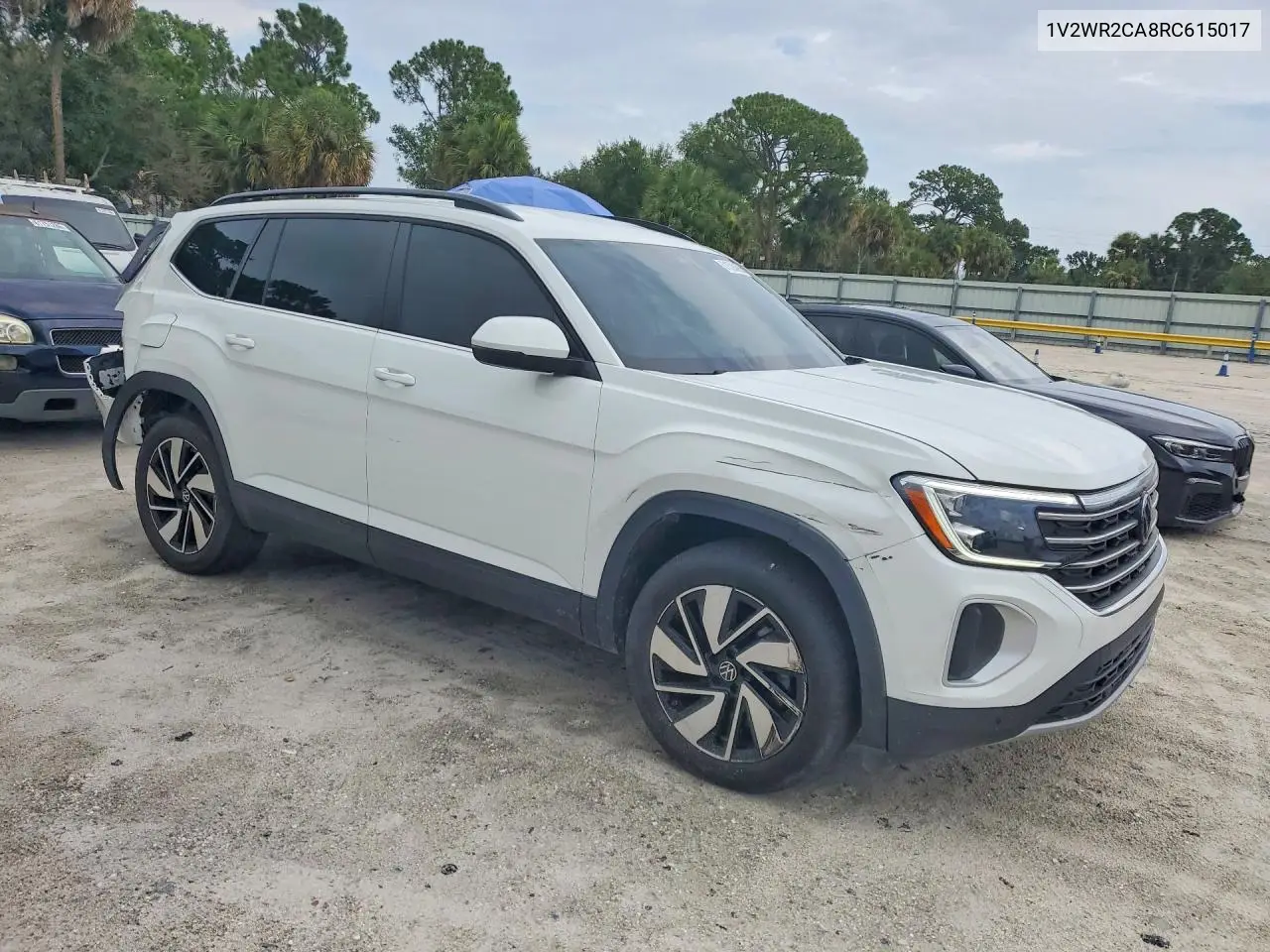 2024 Volkswagen Atlas Se VIN: 1V2WR2CA8RC615017 Lot: 61528496