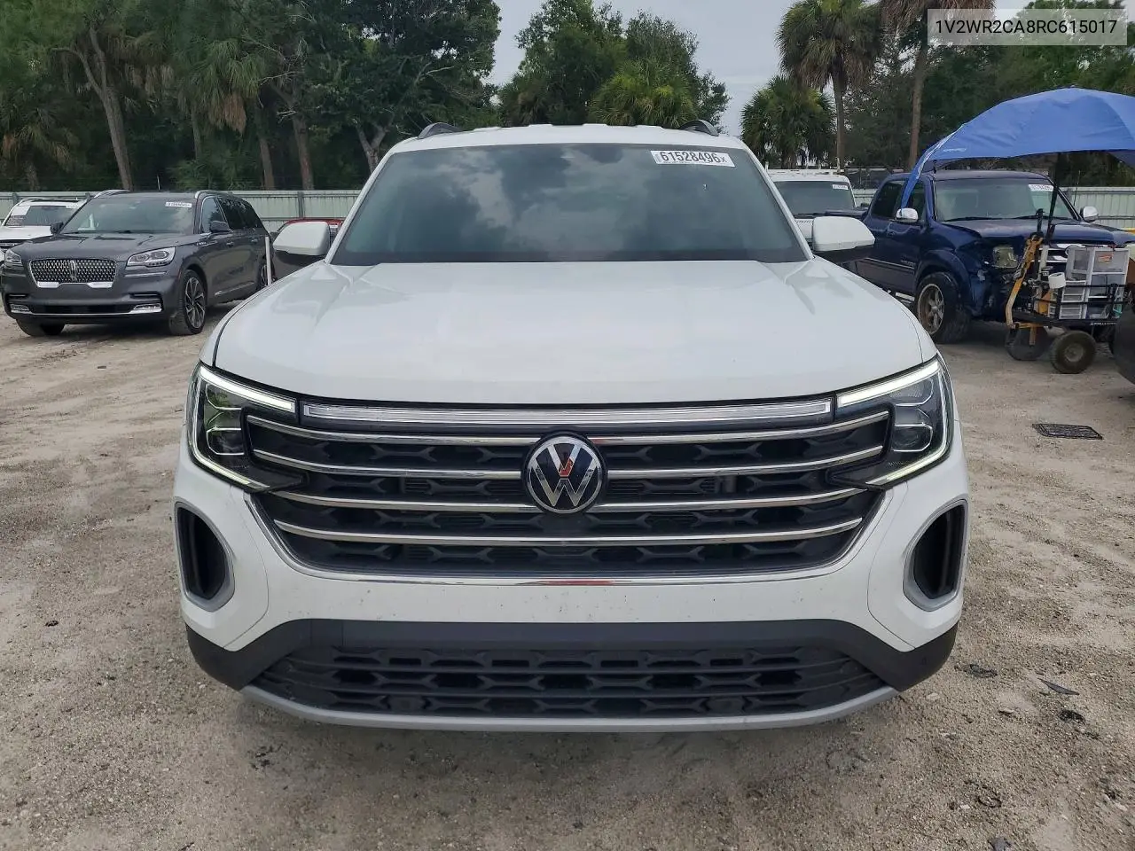 2024 Volkswagen Atlas Se VIN: 1V2WR2CA8RC615017 Lot: 61528496