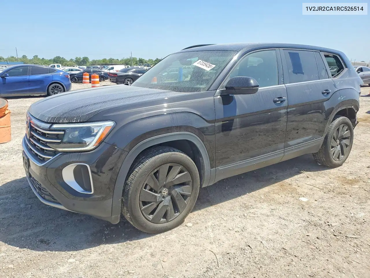 2024 Volkswagen Atlas Se VIN: 1V2JR2CA1RC526514 Lot: 61559456