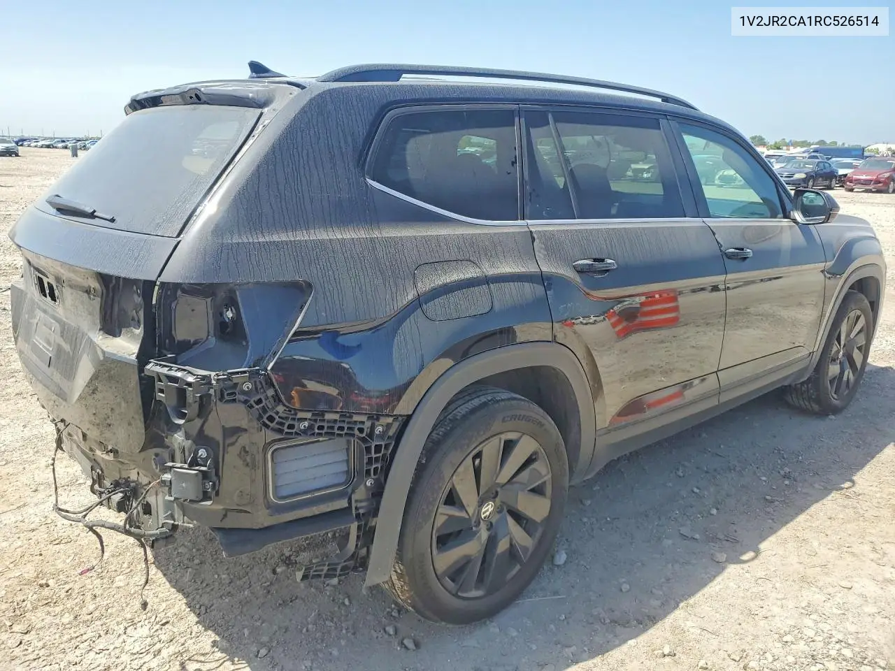 2024 Volkswagen Atlas Se VIN: 1V2JR2CA1RC526514 Lot: 61559456
