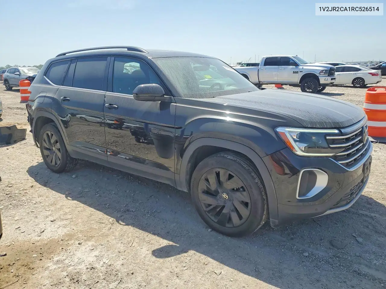 2024 Volkswagen Atlas Se VIN: 1V2JR2CA1RC526514 Lot: 61559456