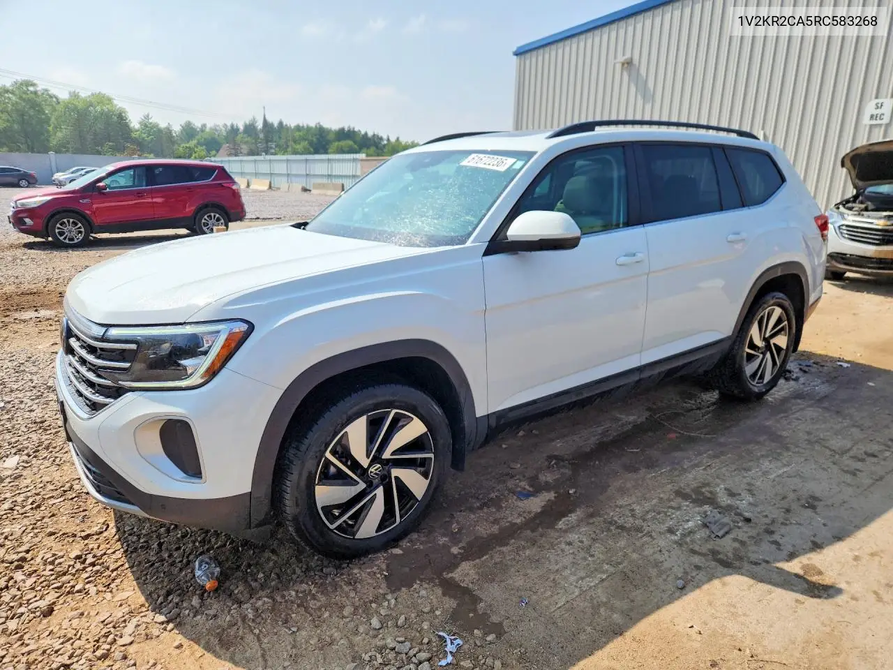 2024 Volkswagen Atlas Se VIN: 1V2KR2CA5RC583268 Lot: 61672236