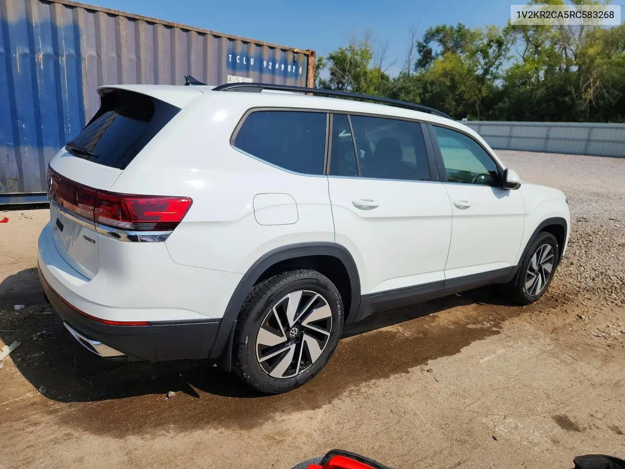 2024 Volkswagen Atlas Se VIN: 1V2KR2CA5RC583268 Lot: 61672236