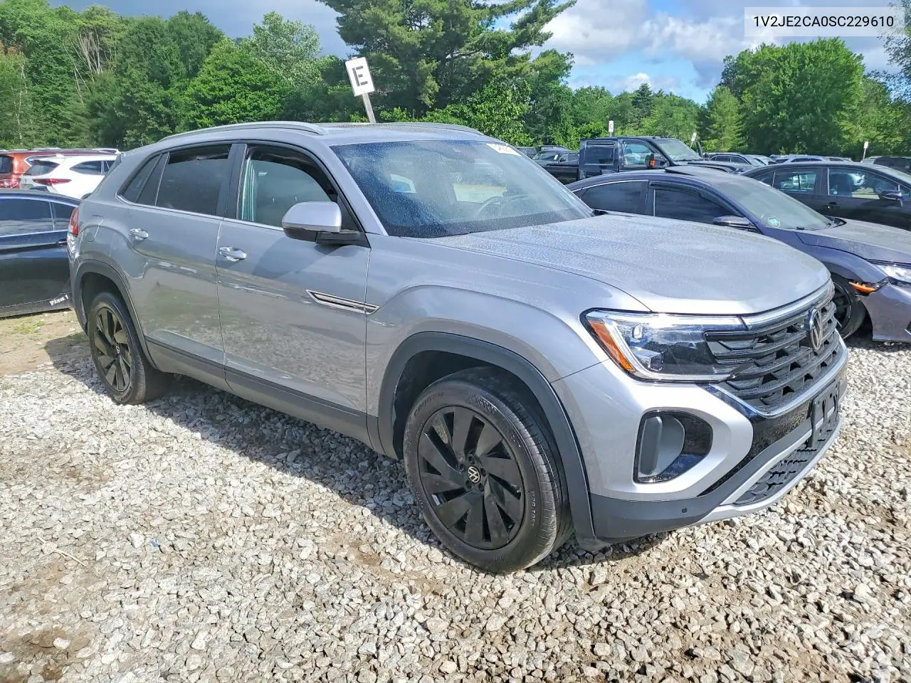 2025 Volkswagen Atlas Cross Sport Se VIN: 1V2JE2CA0SC229610 Lot: 54892516